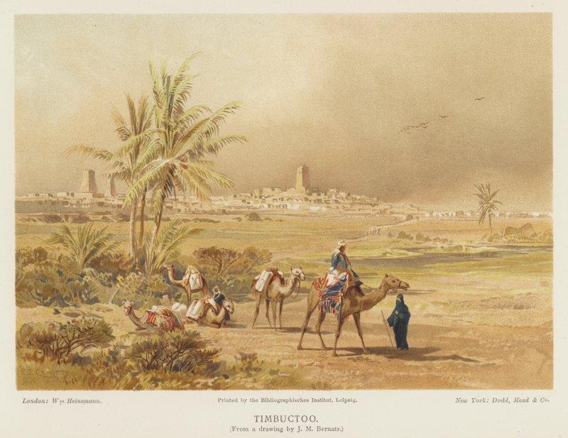 Timbuktu von Johann Martin Bernatz