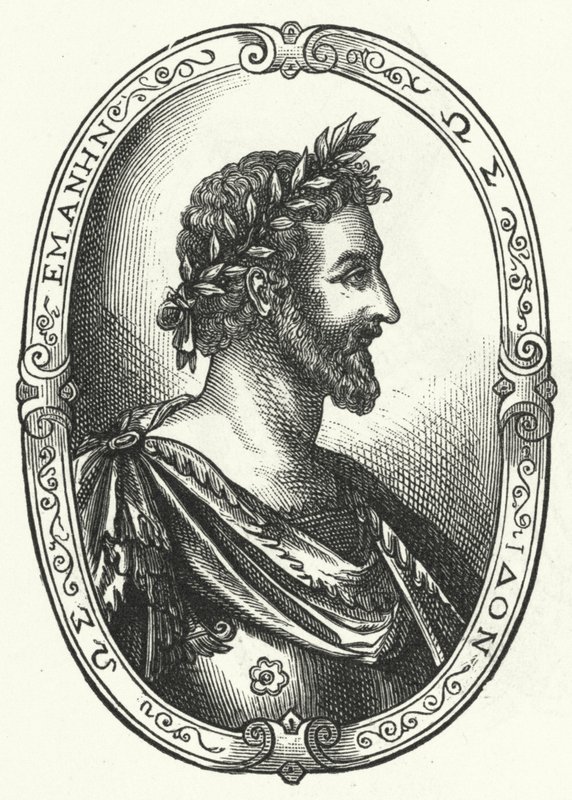 Pierre Ronsard, französischer Dichter von Johann Theodor de Bry