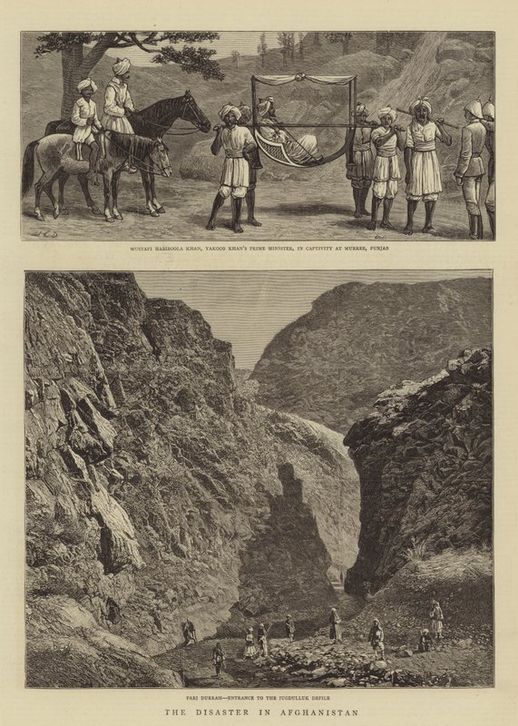 Die Katastrophe in Afghanistan von John Charles Dollman