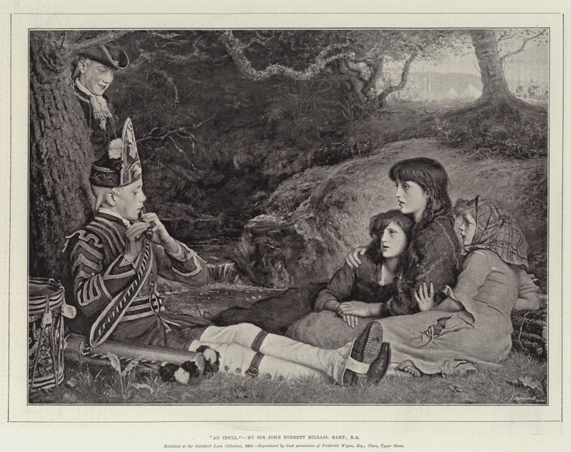 Ein Idyll von John Everett Millais