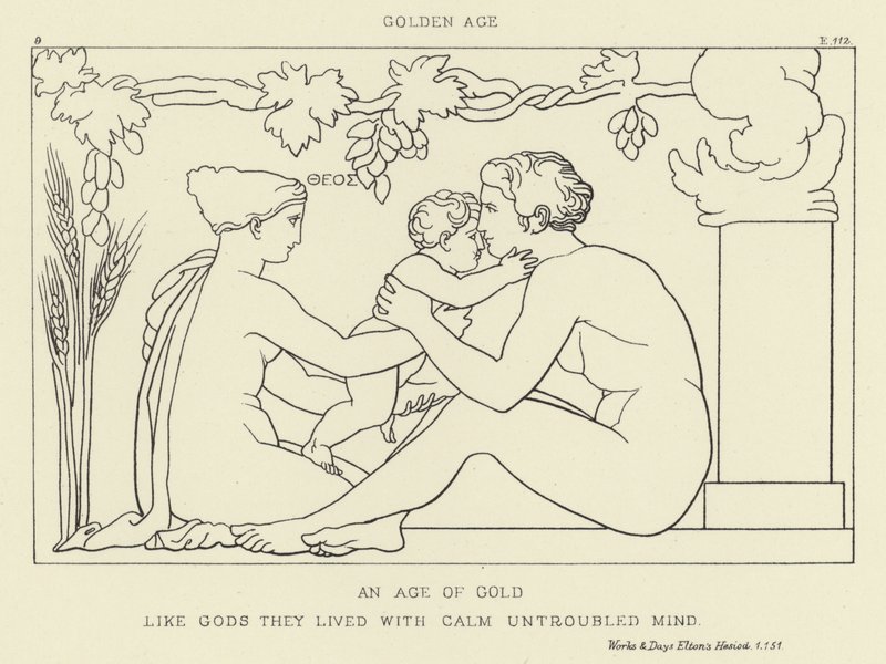Goldenes Zeitalter von John Flaxman