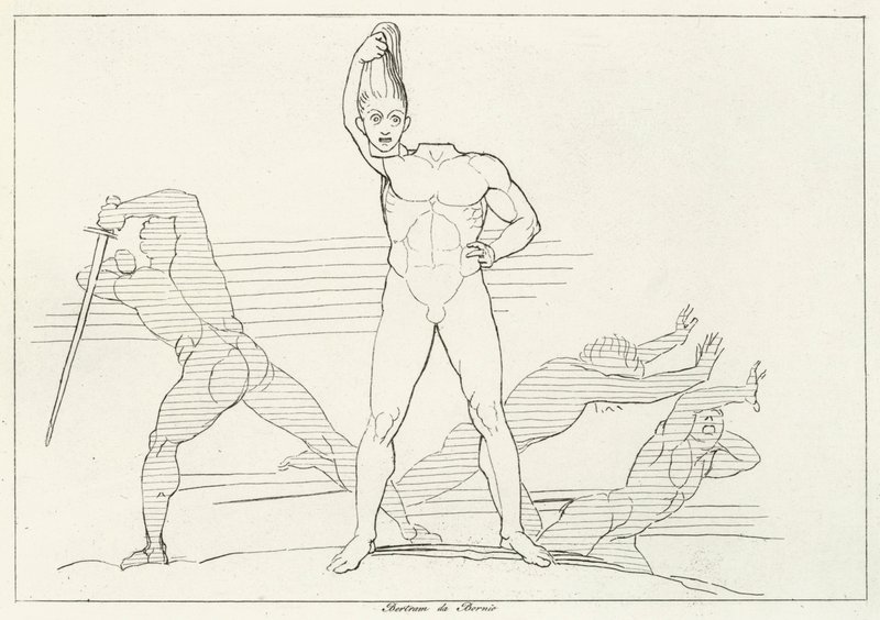 Die Schismatiker, Inferno, Gesang 28 von John (after) Flaxman