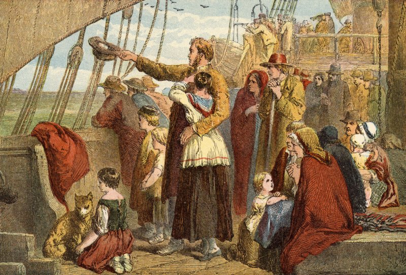 Letzter Blick auf Alt-England von John (after) Gilbert