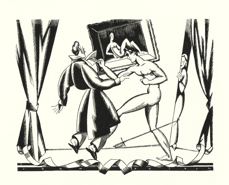 Illustration für Don Juan von Lord Byron von John Austen