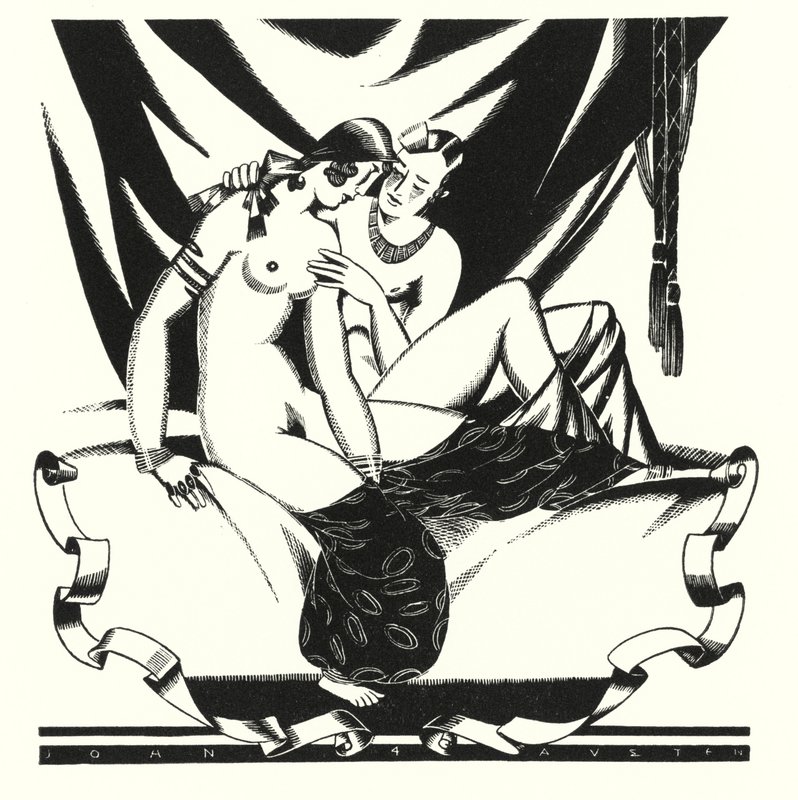 Illustration für Don Juan von Lord Byron von John Austen