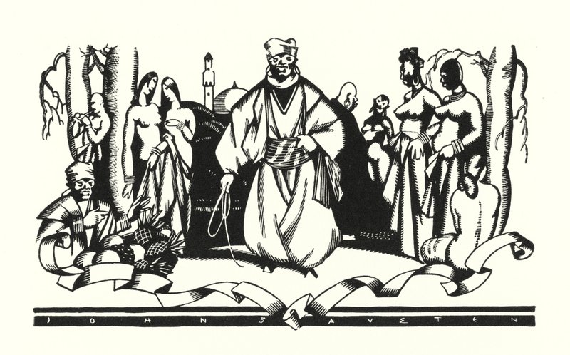 Illustration für Don Juan von Lord Byron von John Austen