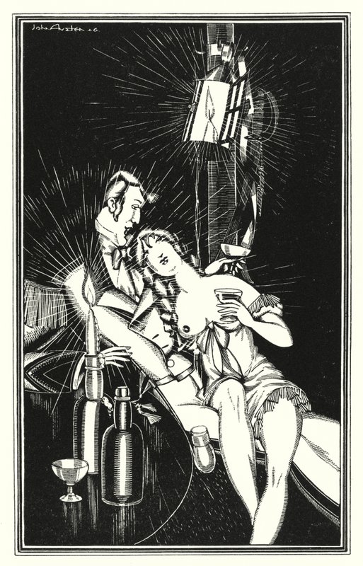 Illustration für Don Juan von Lord Byron: Aber Juan war ganz "Ein Broth of a Boy" von John Austen