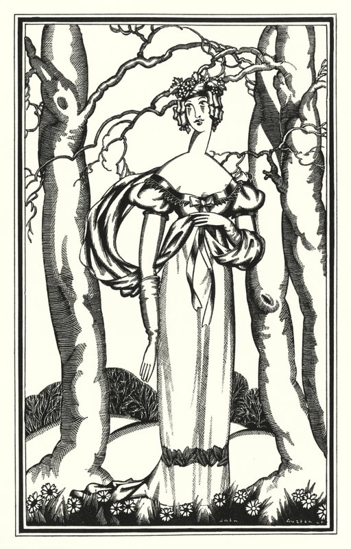 Illustration für Don Juan von Lord Byron: Lady Adeline, Meine Diana der Epheser von John Austen