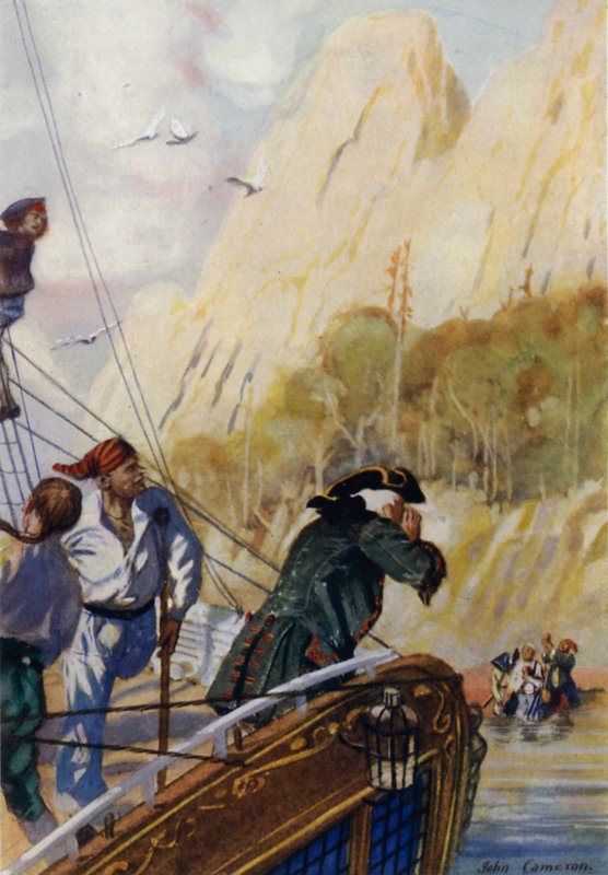 Illustration für Die Schatzinsel von John Cameron