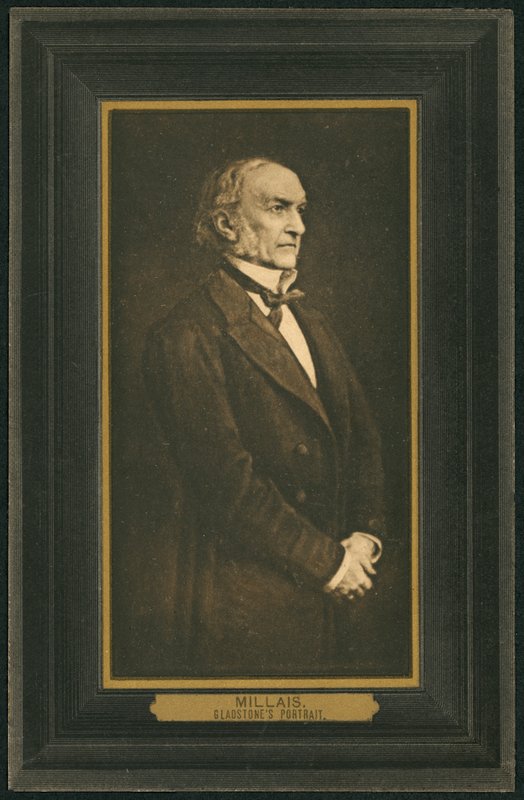William Gladstone, britischer Premierminister von John Everett (after) Millais