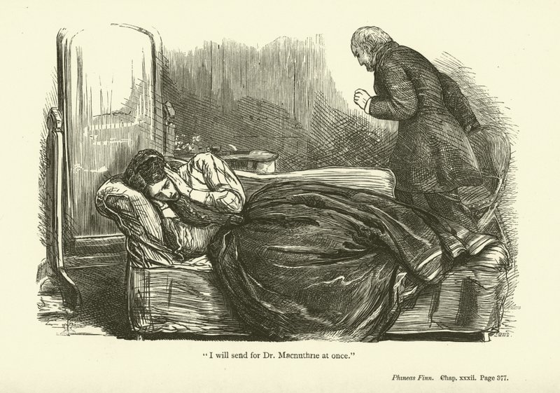 Illustration für Phineas Finn von Anthony Trollope von John Everett Millais