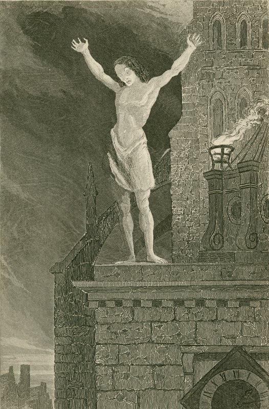 Solomon Eagle verurteilt die Stadt von John Franklin