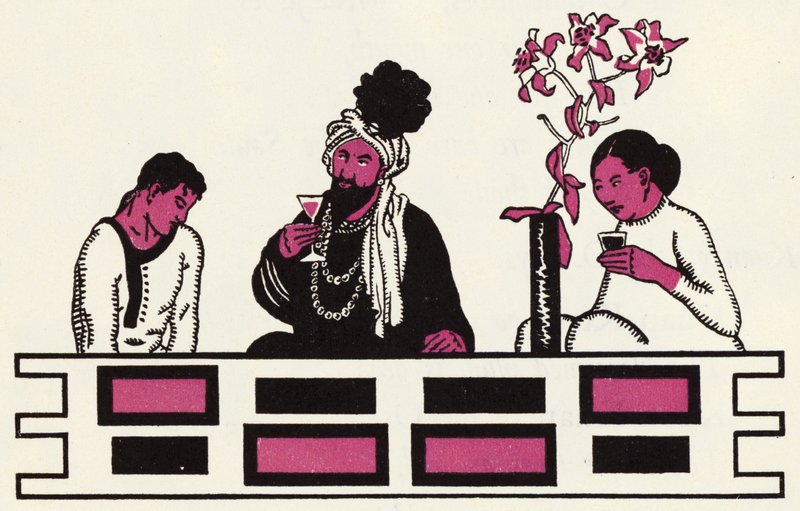 Illustration für Die Geschichte von Aladdin und der Wunderlampe von John Kettelwell