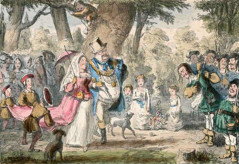 Heinrich VIII. und seine Königin 