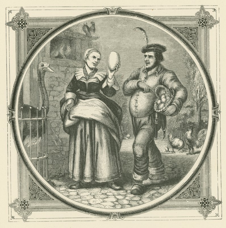 Eine Henne legt jeden Tag, aber ein Strauß nur einmal im Jahr von John Leighton
