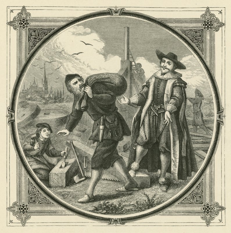 Eine ganze Mühle, um ein Scheffel Korn zu mahlen von John Leighton