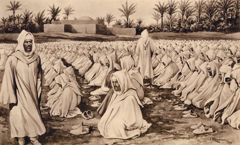 Mohammedaner beim Gebet von John Macfarlane