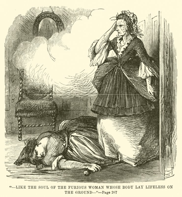 Illustration für Eine Geschichte aus zwei Städten von Charles Dickens von John McLenan