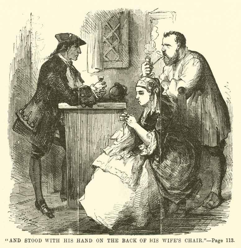 Illustration für Eine Geschichte aus zwei Städten von Charles Dickens von John McLenan