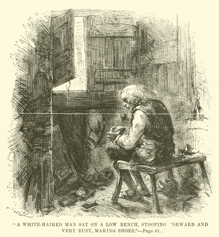 Illustration für Eine Geschichte aus zwei Städten von Charles Dickens von John McLenan
