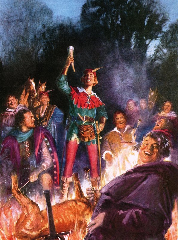 Robin Hood und seine fröhlichen Gefährten von John Millar Watt