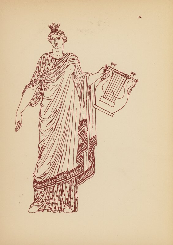 Antikes griechisches Frauenkostüm von John Moyr Smith