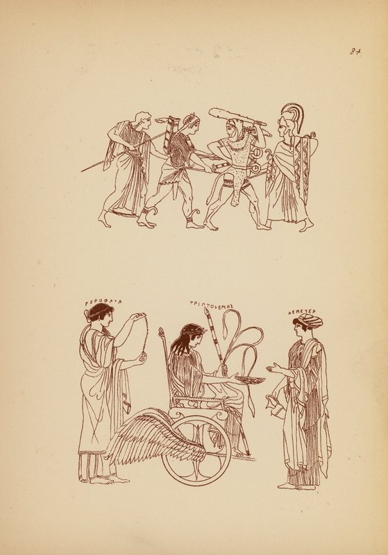 Antikes griechisches Frauenkostüm von John Moyr Smith