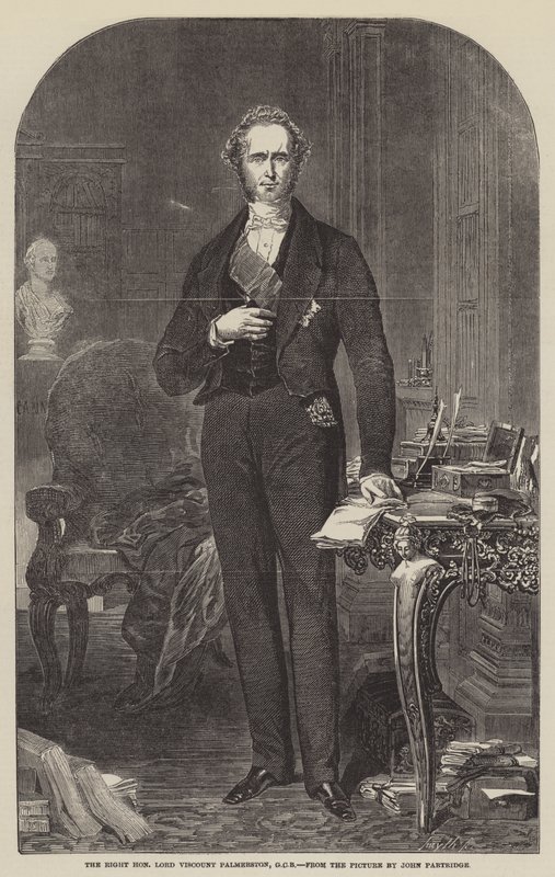 Der ehrenwerte Lord Viscount Palmerston, GCB von John Partridge