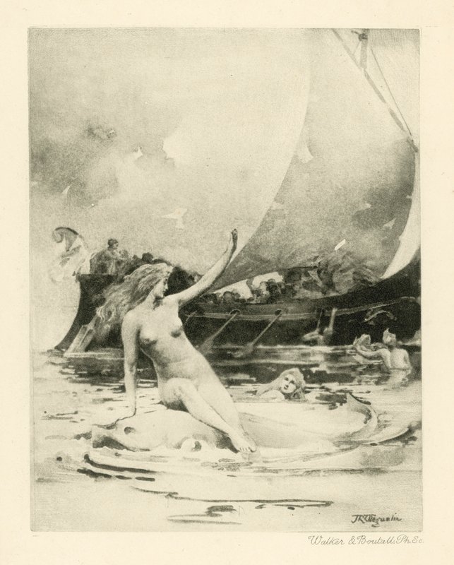Illustration für die Gedichte von Catullus von John Reinhard Weguelin