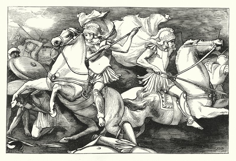 Die großen Zwillingsbrüder von John Reinhard Weguelin