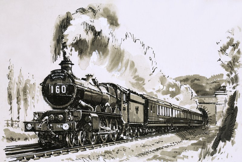 Die berühmte 4-6-0 