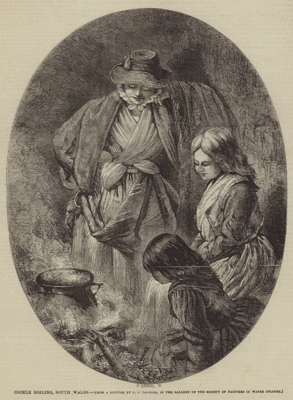 Muscheln kochen, Südwales von Joseph John Jenkins