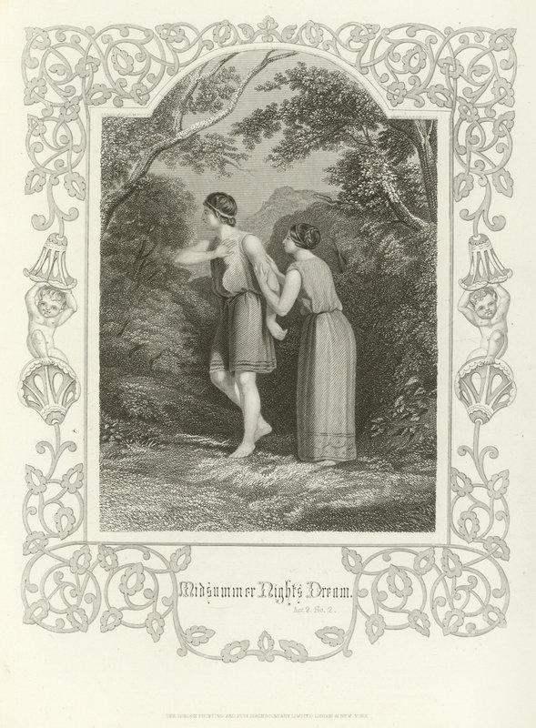 Ein Sommernachtstraum, Akt II, Szene ii von Joseph Kenny Meadows