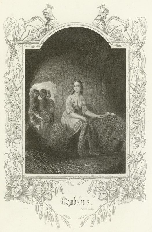 Cymbeline, Akt III, Szene VI von Joseph Kenny Meadows