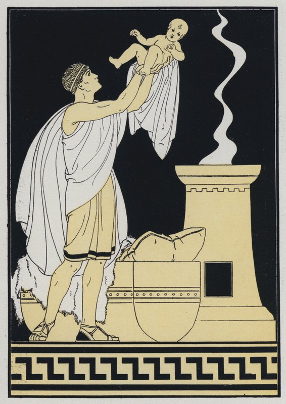 Servius wird Vater und Patron von Joseph Kuhn-Regnier