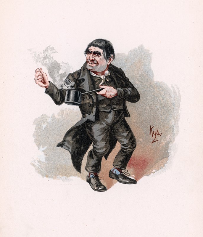 Quilp, Illustration aus 