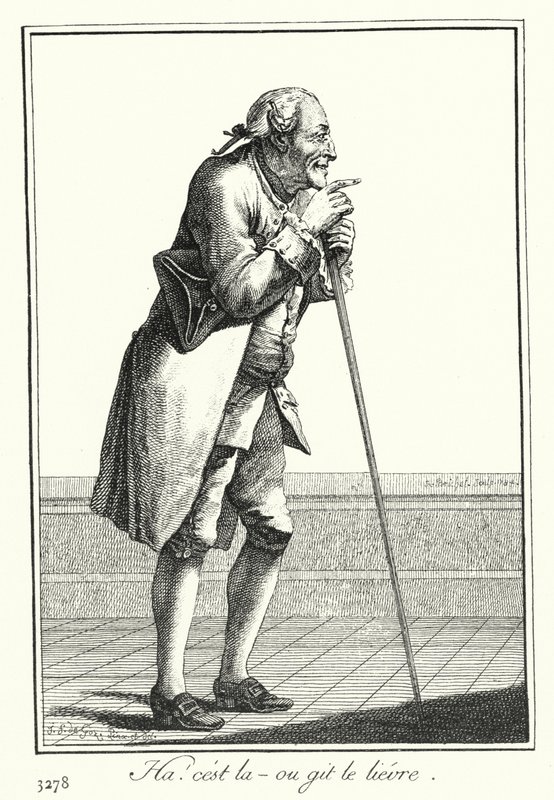 Ha! Da ist es (Stich) von Joseph Franz von (after) Goez