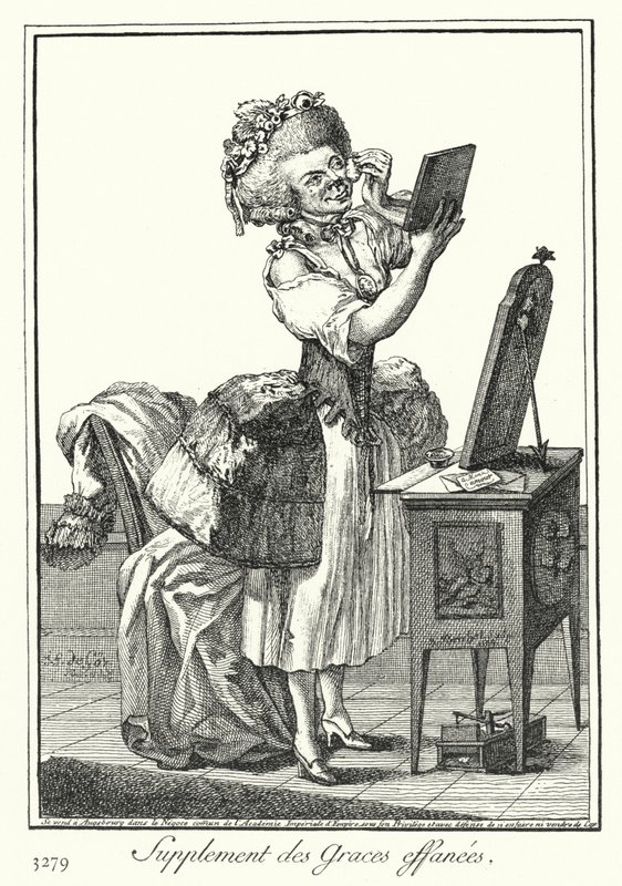 Ergänzung der verlorenen Grazien (Stich) von Joseph Franz von (after) Goez