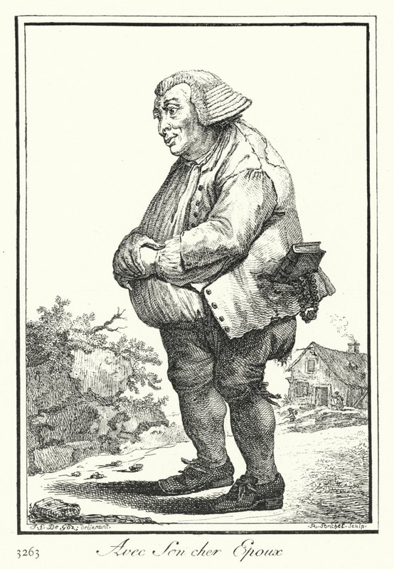 Mit ihrem lieben Ehemann von Joseph Franz von (after) Goez