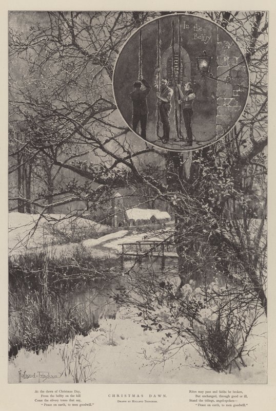 Weihnachtsmorgen von Joseph Holland Tringham