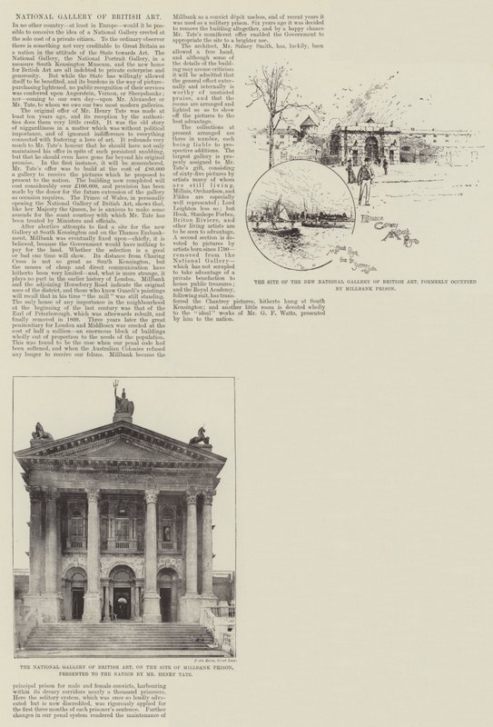 Nationalgalerie der britischen Kunst von Joseph Holland Tringham