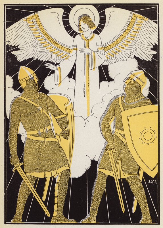 Der Kampf von Roland und Olivier von Joseph Kuhn Regnier