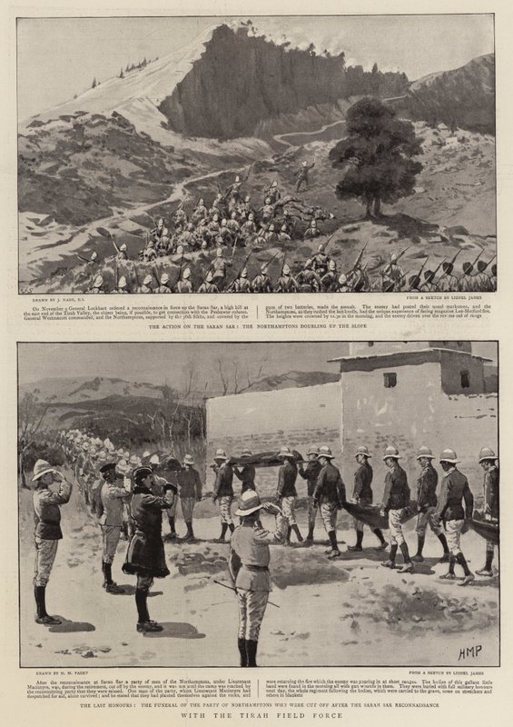 Mit der Tirah-Feldtruppe von Joseph Nash