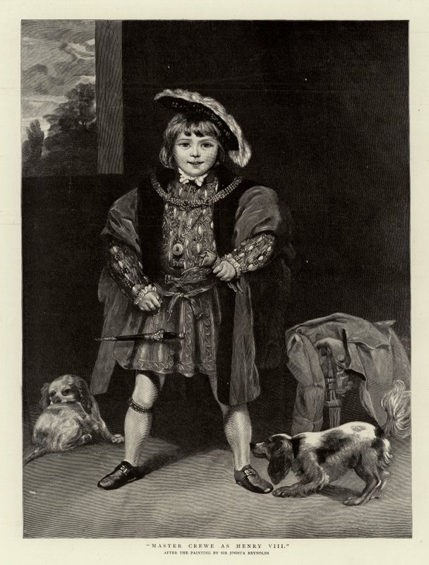 Master Crewe als Heinrich VIII von Joshua Reynolds