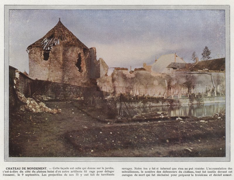 Schloss Mondement von Jules Gervais-Courtellemont