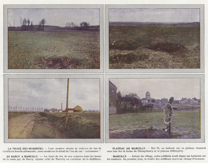 La Trace des Marmites, Plateau de Marcilly, De Barcy a Marcilly, Marcilly von Jules Gervais Courtellemont