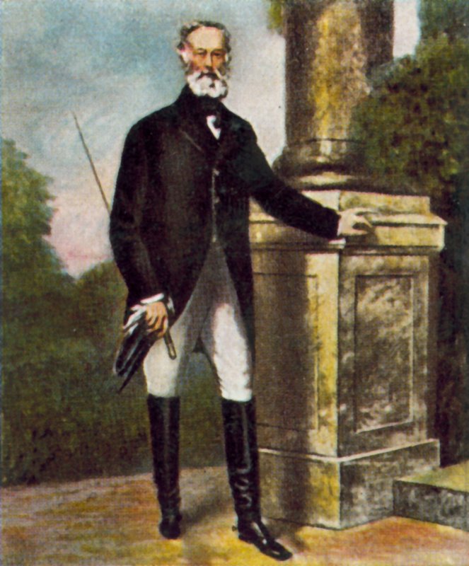 Alfred Krupp, deutscher Industrieller von Julius Grun