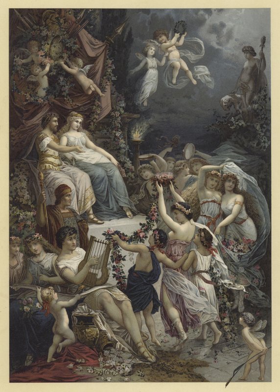Illustration für Ein Sommernachtstraum von Julius Hoeppner