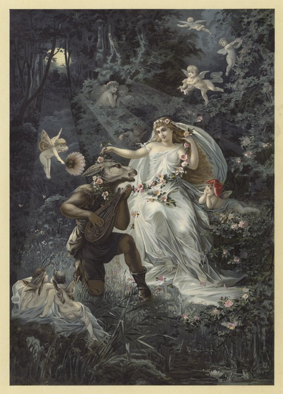 Illustration für Ein Sommernachtstraum von Julius Hoeppner