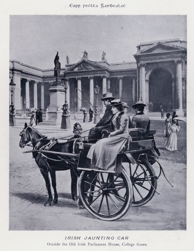 Irischer Jaunting Car von Karl Karlovich Piratsky